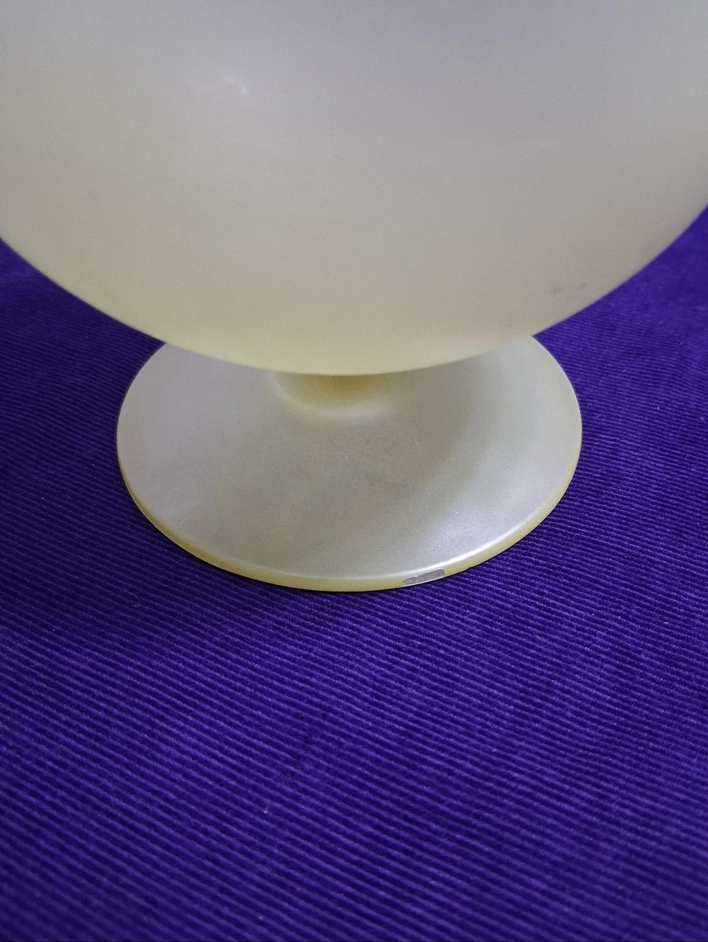 Vintage Blendo Cocktail Snifter Pitcher Yellow With Gold Band MCM